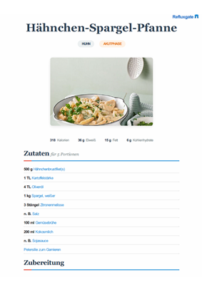 pfanne Hähnchenpfanne